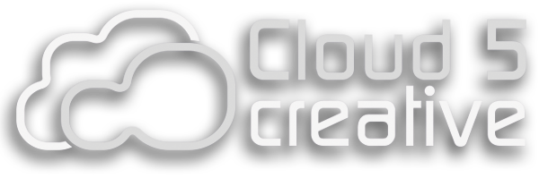 Cloud 5 Creative website design and graphic design logo